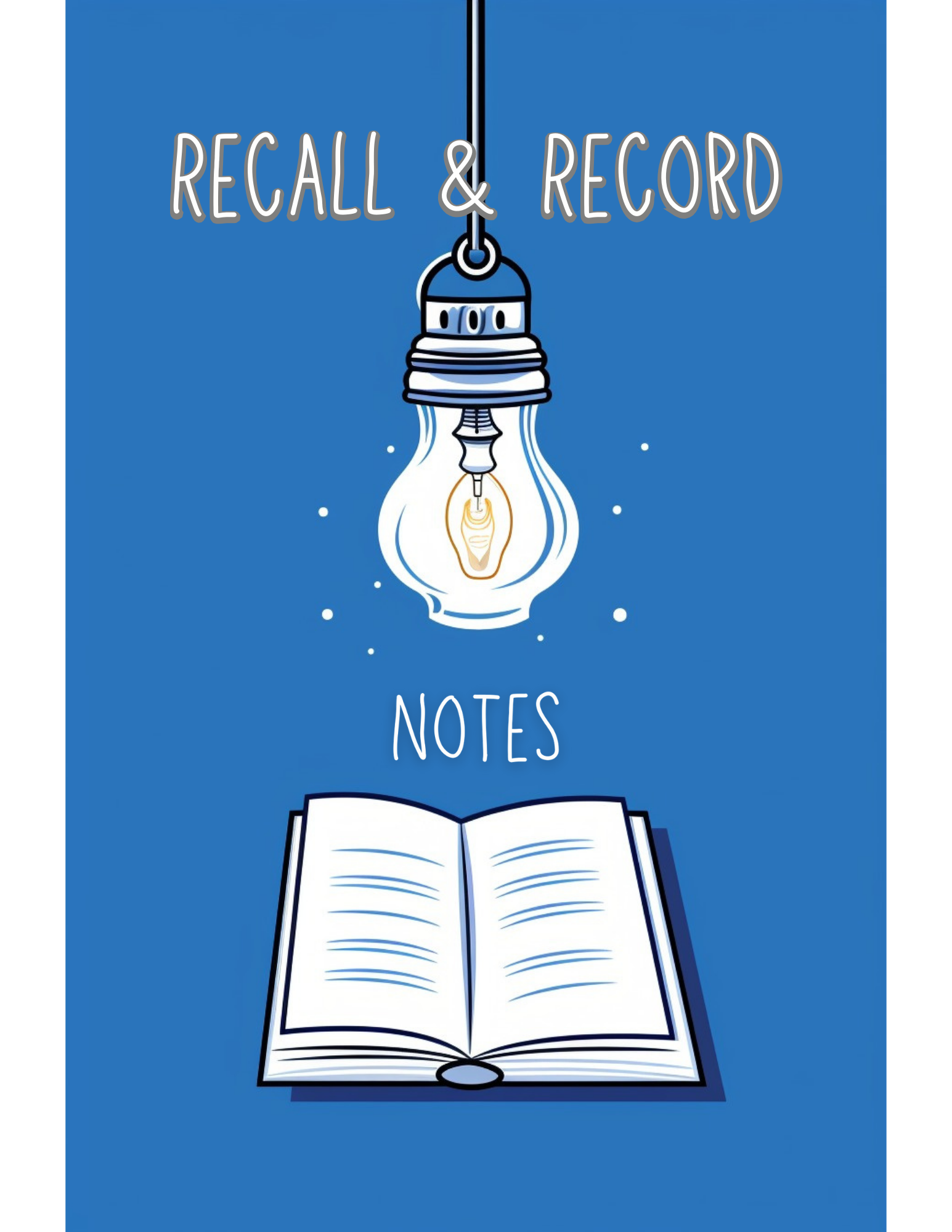 Recall-and-record-notebook
