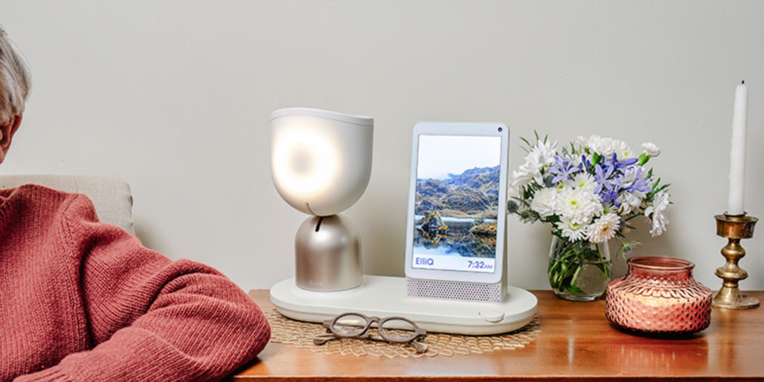 Featured image for “Introducing ElliQ: The New AI Companion for  Seniors”